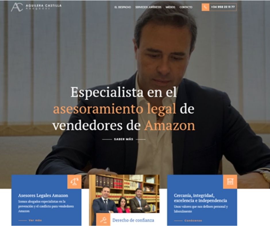 Nueva web Aguileracastilla.es